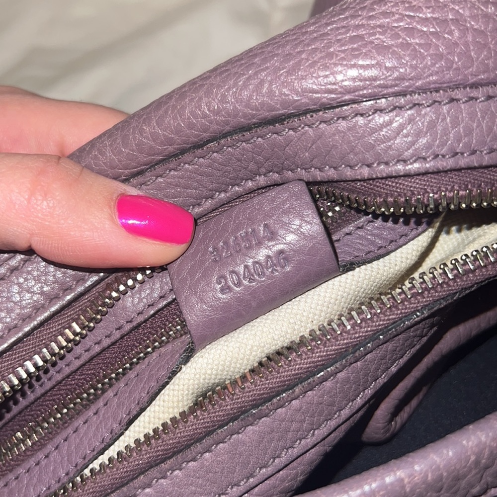 COPY - Gucci Miss GG hobo bag in lavender leather - Picture 8 of 9